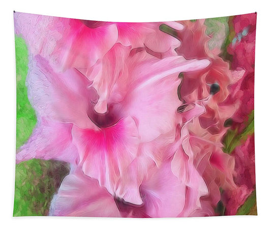 Light Pink Gladiolas - Tapestry
