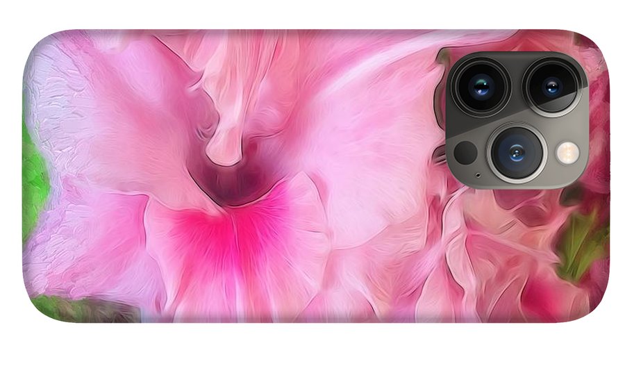 Light Pink Gladiolas - Phone Case