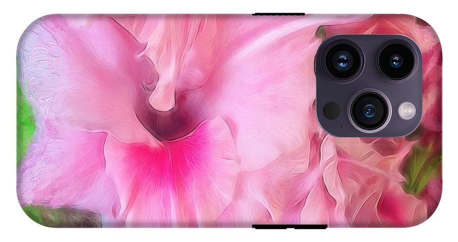 Light Pink Gladiolas - Phone Case