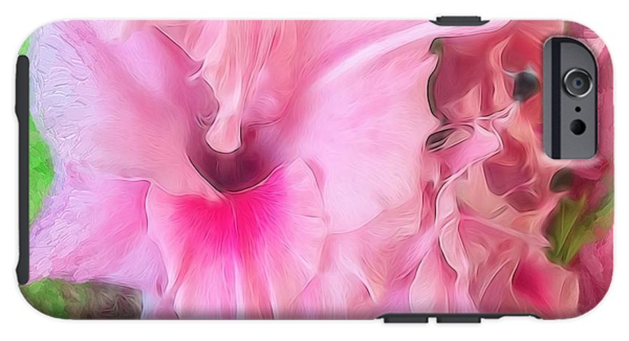 Light Pink Gladiolas - Phone Case