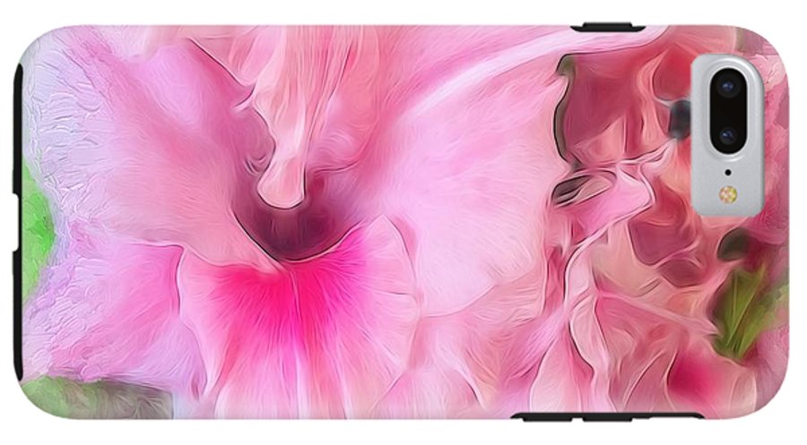 Light Pink Gladiolas - Phone Case