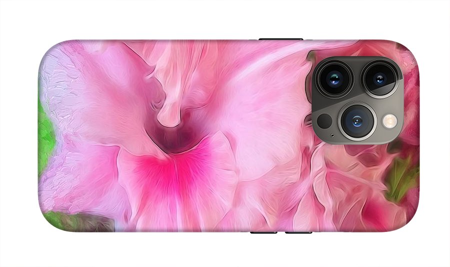 Light Pink Gladiolas - Phone Case