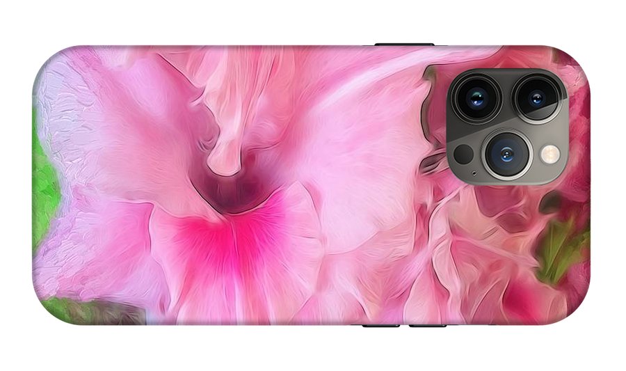 Light Pink Gladiolas - Phone Case