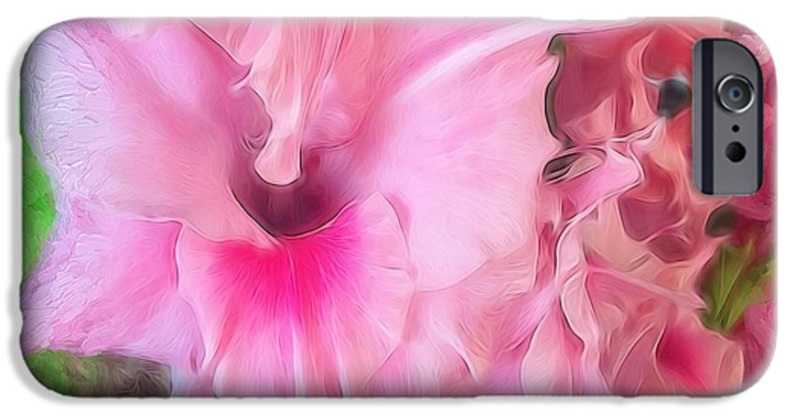Light Pink Gladiolas - Phone Case