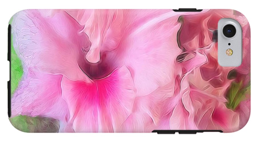 Light Pink Gladiolas - Phone Case