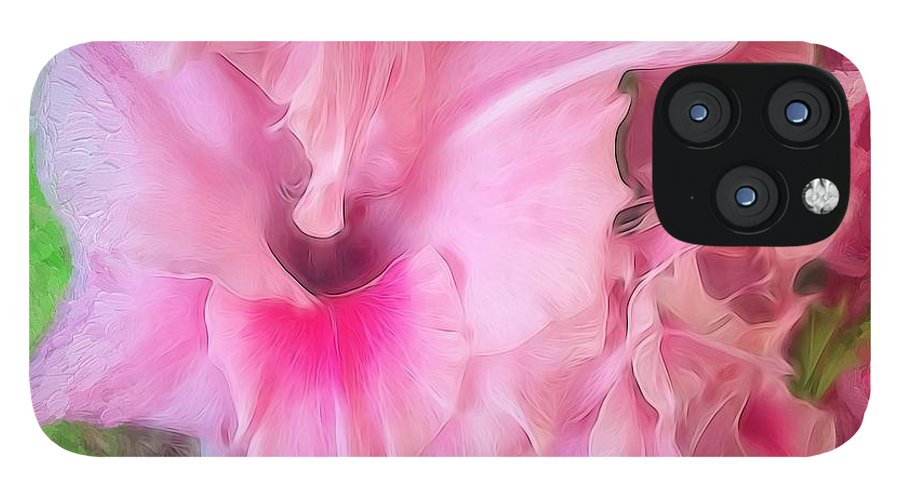 Light Pink Gladiolas - Phone Case
