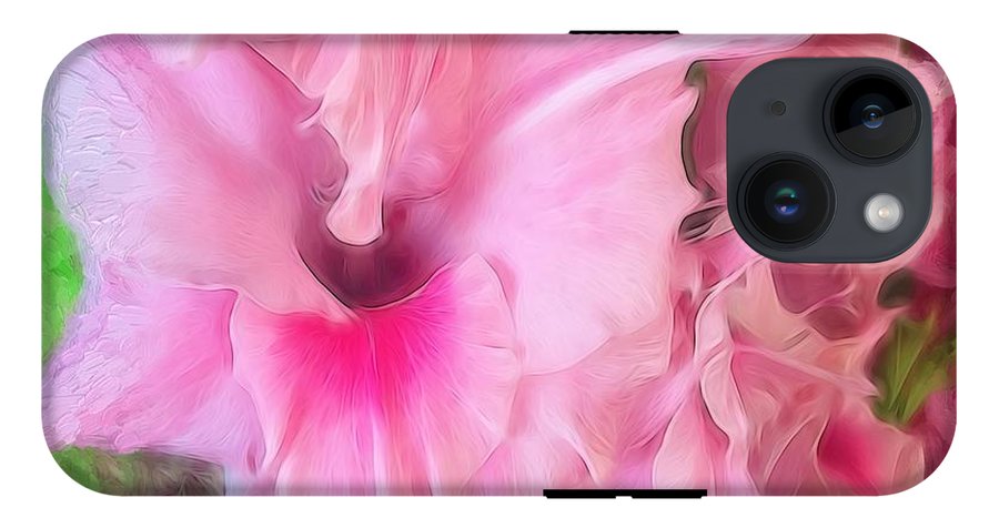 Light Pink Gladiolas - Phone Case