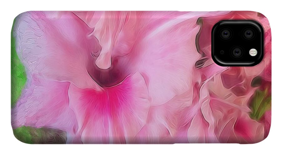 Light Pink Gladiolas - Phone Case