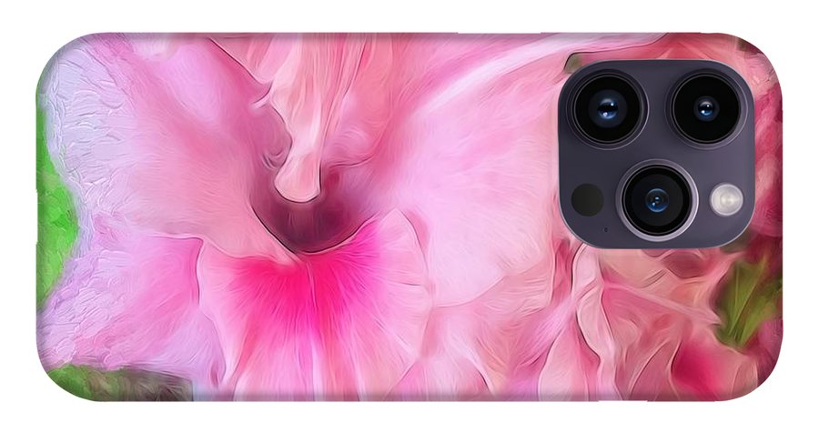 Light Pink Gladiolas - Phone Case