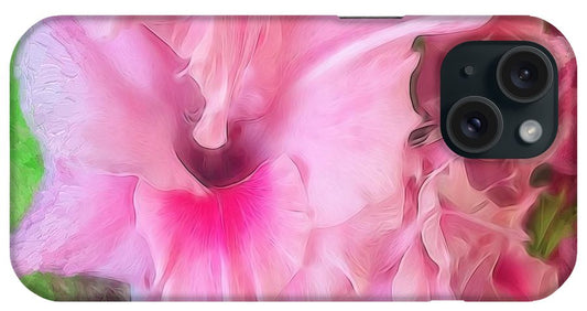 Light Pink Gladiolas - Phone Case