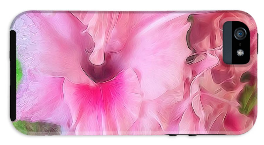 Light Pink Gladiolas - Phone Case