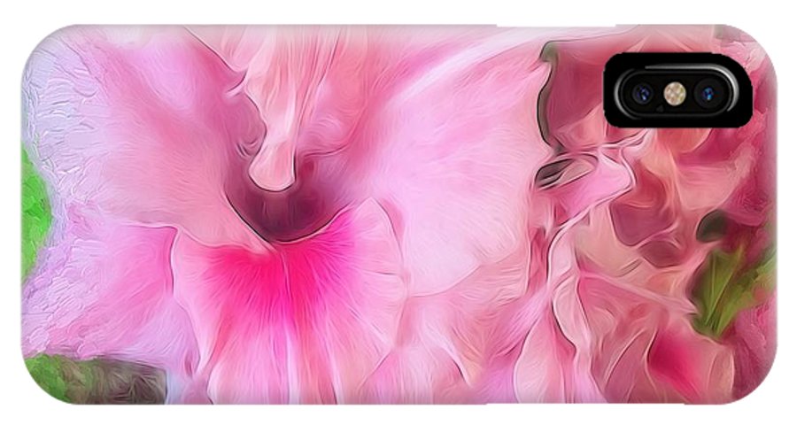 Light Pink Gladiolas - Phone Case