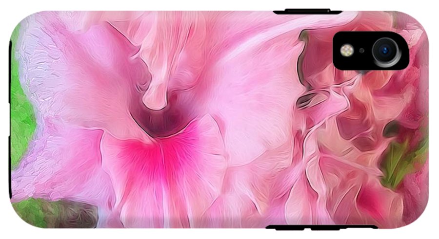 Light Pink Gladiolas - Phone Case