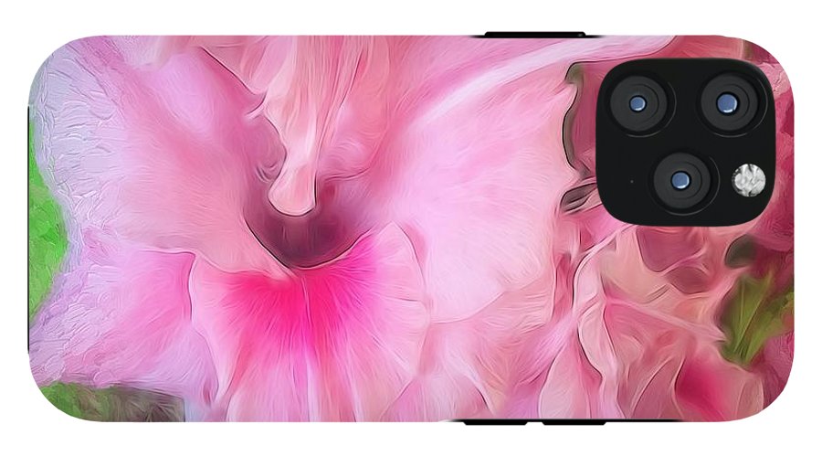 Light Pink Gladiolas - Phone Case