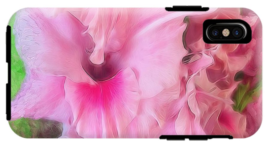 Light Pink Gladiolas - Phone Case