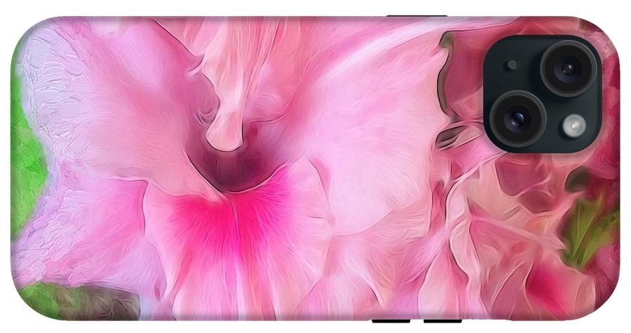 Light Pink Gladiolas - Phone Case