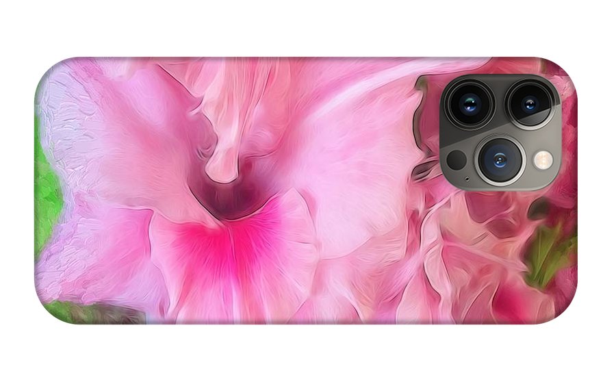 Light Pink Gladiolas - Phone Case