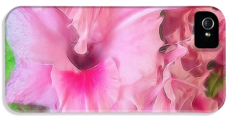 Light Pink Gladiolas - Phone Case