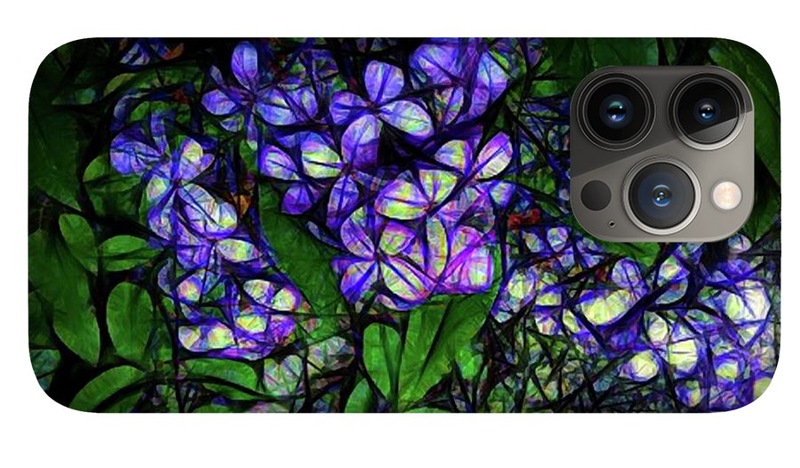 Lilac Abstract - Phone Case