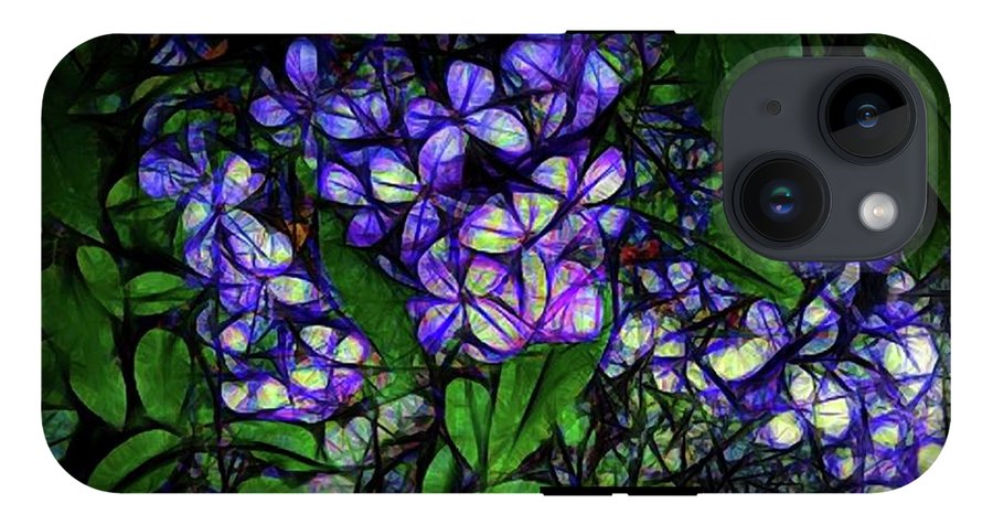 Lilac Abstract - Phone Case