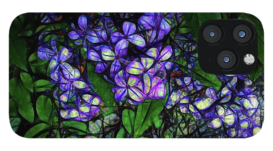 Lilac Abstract - Phone Case