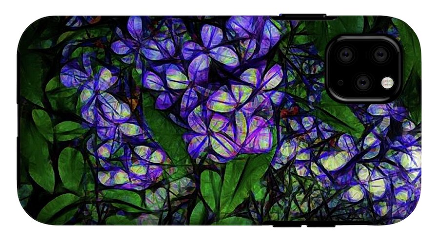 Lilac Abstract - Phone Case