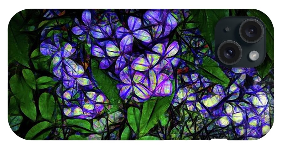 Lilac Abstract - Phone Case
