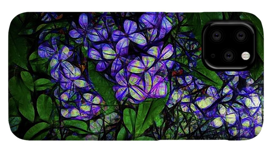 Lilac Abstract - Phone Case