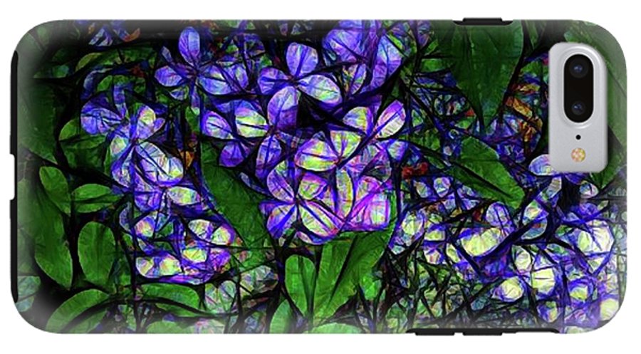 Lilac Abstract - Phone Case