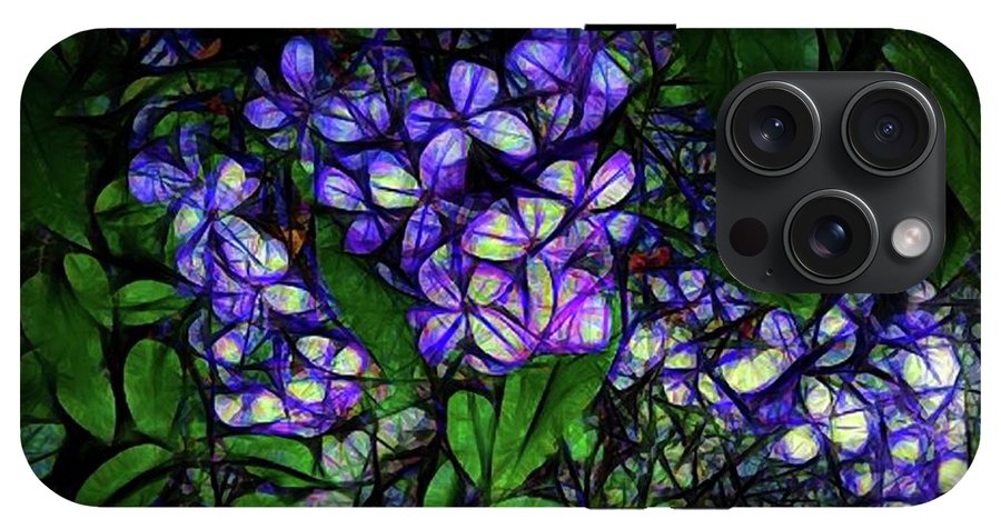 Lilac Abstract - Phone Case