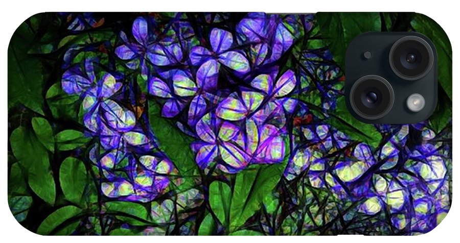 Lilac Abstract - Phone Case