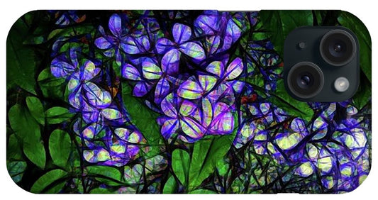 Lilac Abstract - Phone Case