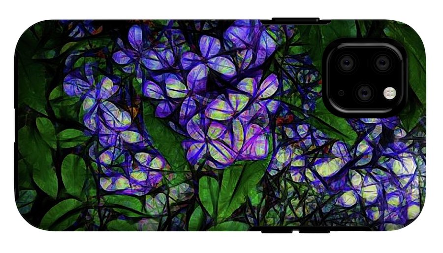 Lilac Abstract - Phone Case