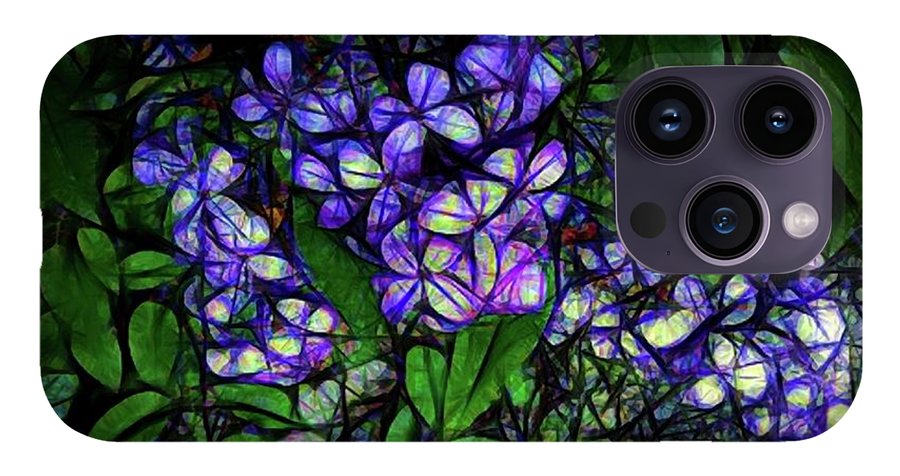 Lilac Abstract - Phone Case