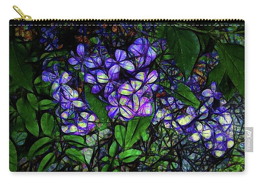Lilac Abstract - Carry-All Pouch