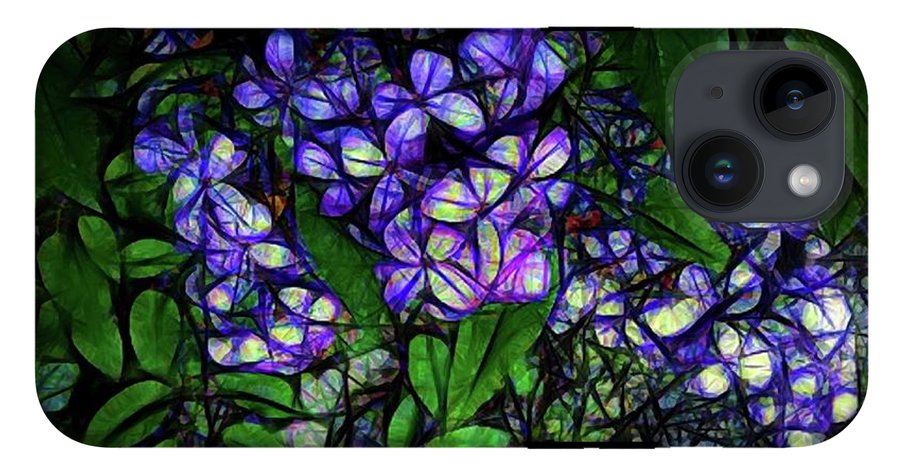 Lilac Abstract - Phone Case