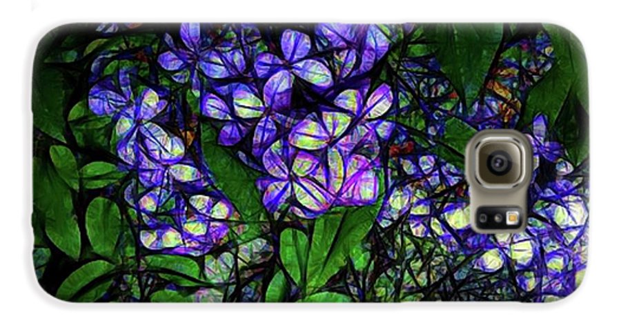 Lilac Abstract - Phone Case