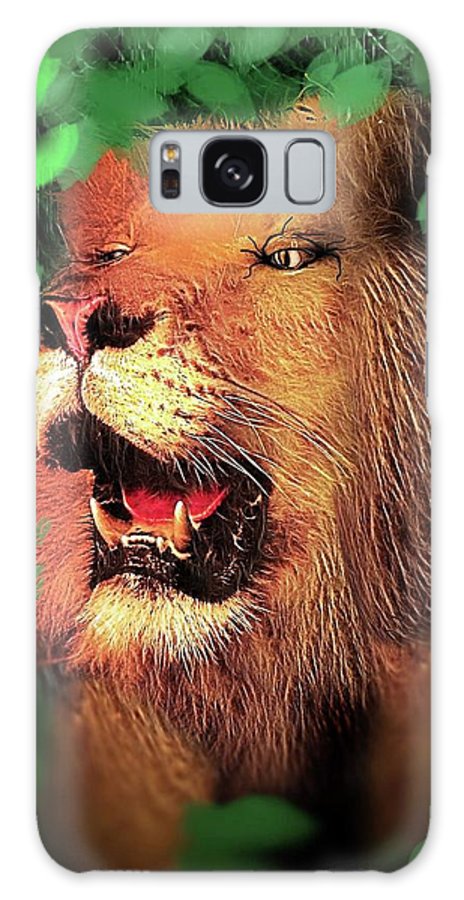 Lion In The Woods - Phone Case