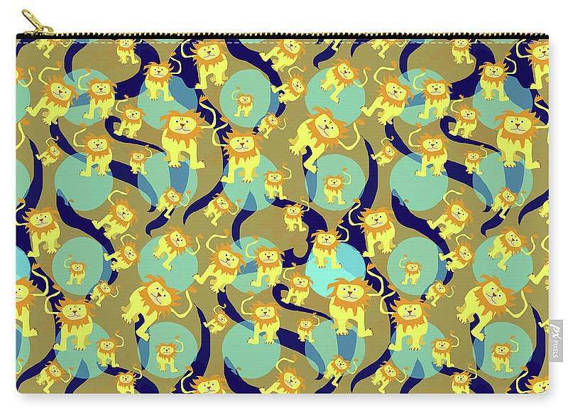 Lion Pattern - Carry-All Pouch