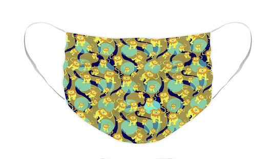 Lion Pattern - Face Mask