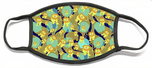 Lion Pattern - Face Mask