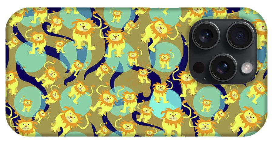 Lion Pattern - Phone Case