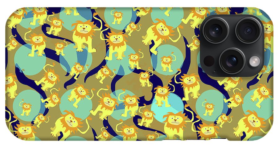 Lion Pattern - Phone Case