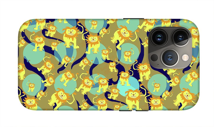 Lion Pattern - Phone Case