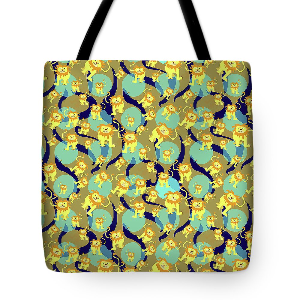 Lion Pattern - Tote Bag