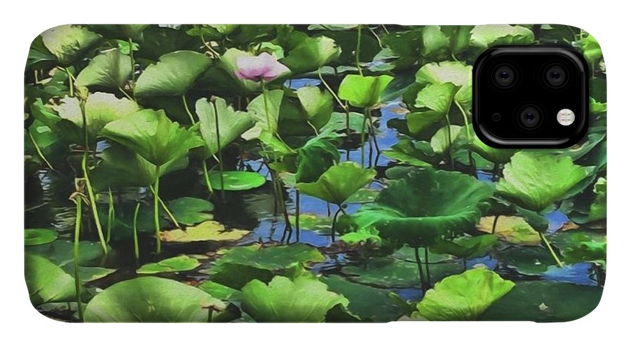 Lotus With Pink Blossom - Phone Case