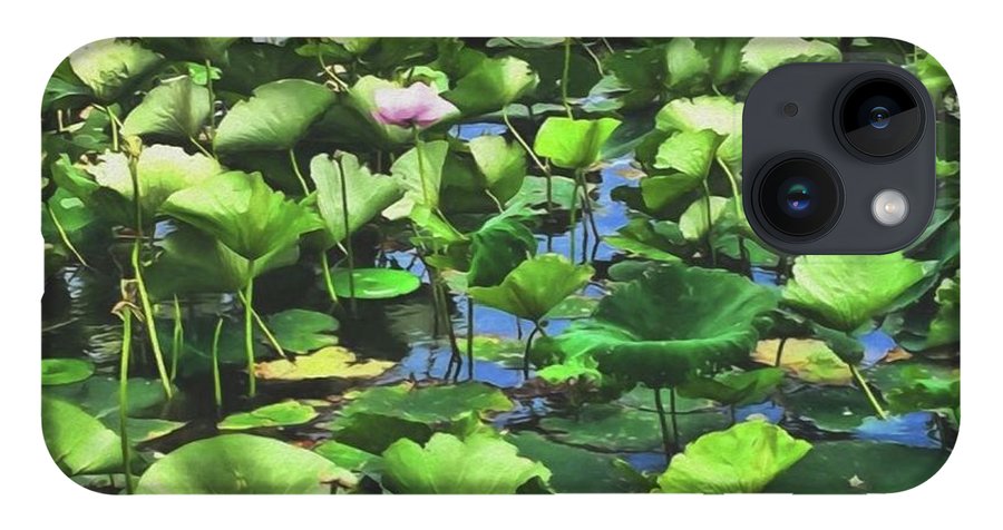 Lotus With Pink Blossom - Phone Case