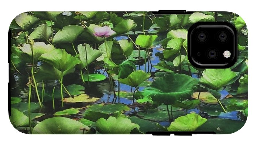 Lotus With Pink Blossom - Phone Case
