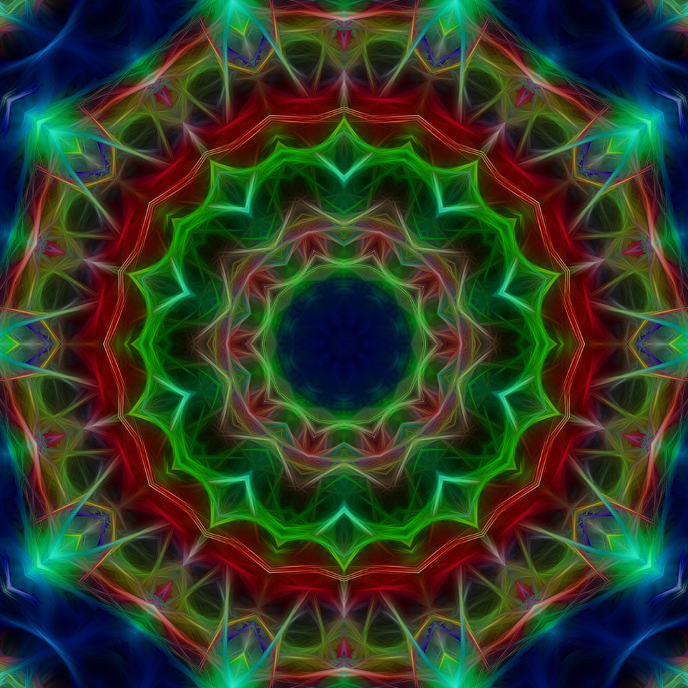 Lotus Kaleidoscope Digital Image Download