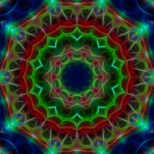 Lotus Kaleidoscope Digital Image Download